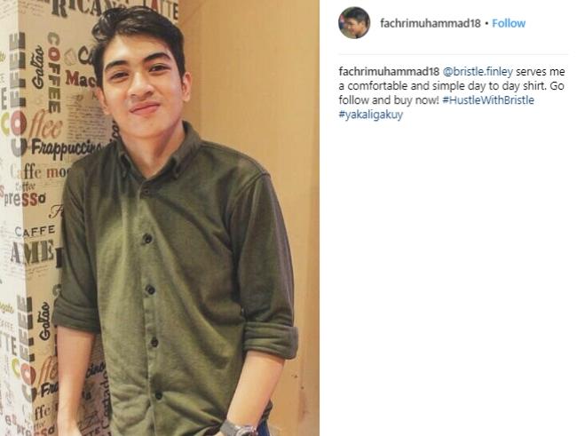 Fachri Muhammad. (Instagram/@fachrimuhammad18)