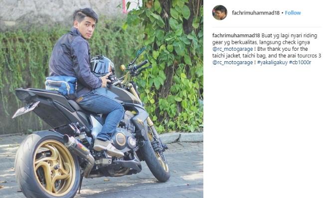 Fachri Muhammad. (Instagram/@fachrimuhammad18)