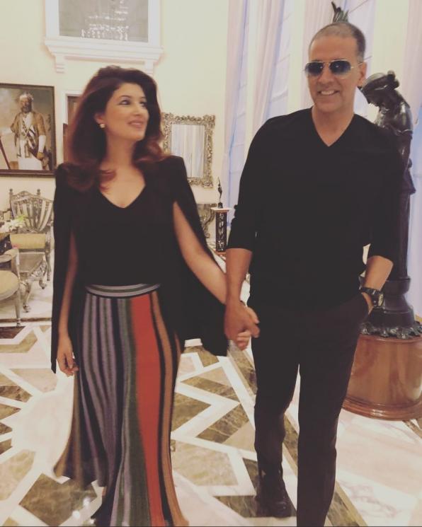 Akhsay Kumar dan Twinkle Khanna. (Instagram/@twinklerkhanna)