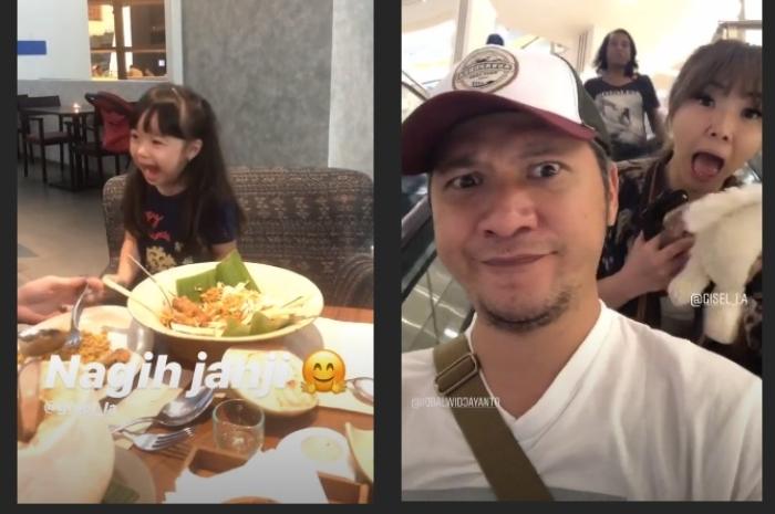 Gading Marten, Gisella Anastasia, dan Gempita Nora Marten (Instagram @gadiiing)