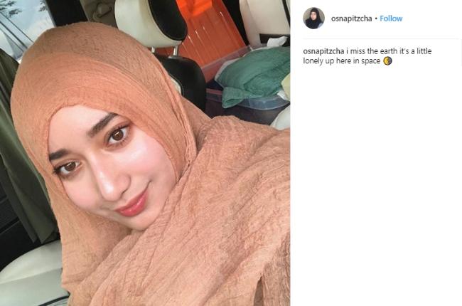 Tengku Syaira. (Instagram/@osnapitzcha)