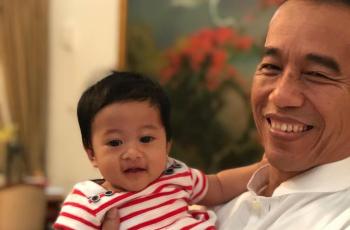 Jenguk Cucu Keempat, Presiden Jokowi Ajak Sedah Mirah