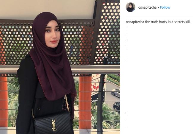Tengku Syaira. (Instagram/@osnapitzcha)