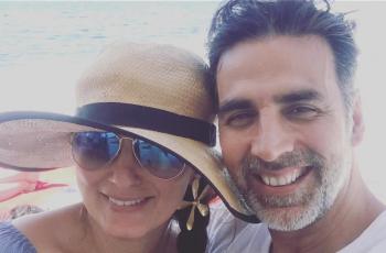 Jarang Umbar Kemesraan, Intip 5 Momen Mesra Akshay Kumar dan Istri