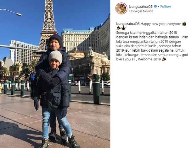 Karan dan Harneel Singh. (Instagram/@bungazainal05)