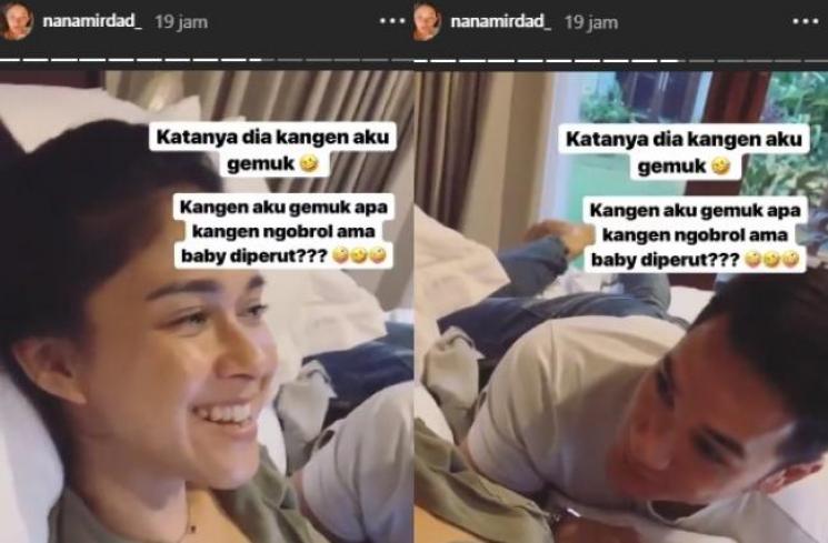 Nana Mirdad dan Andrew White. (Instagram/@nanamirdad_)
