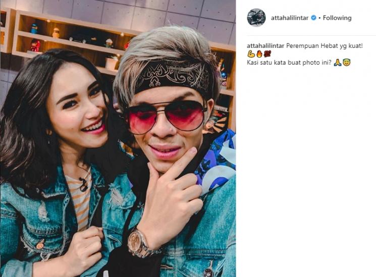 Ayu Ting Ting dan Atta Halilintar. (Instagram/@ayutingting92)
