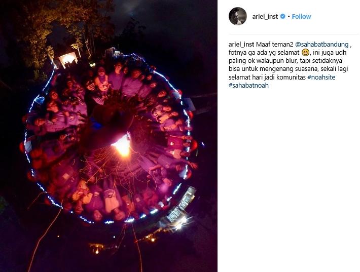 Grup Band NOAH (Instagram/@ariel_inst)