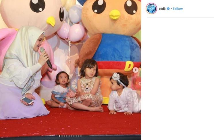 Perayaan Ulang Tahun Anak Siti Nurhaliza (Instagram/@ctdk)