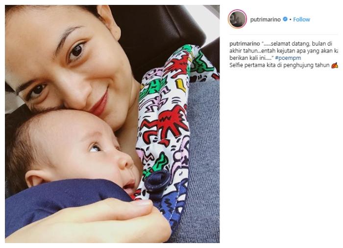 Putri Marino dan Surinala. (Instagram/@putrimarino)