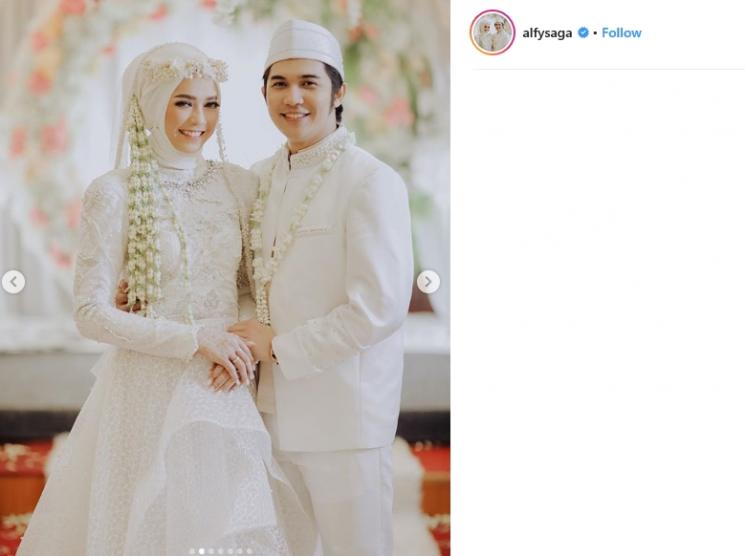 Alfy Saga dan Fatma (Instagram/@alfysaga)