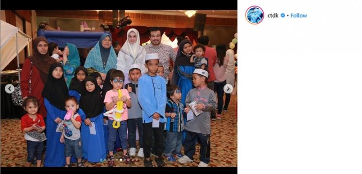 Perayaan Ulang Tahun Anak Siti Nurhaliza (Instagram/@ctdk)