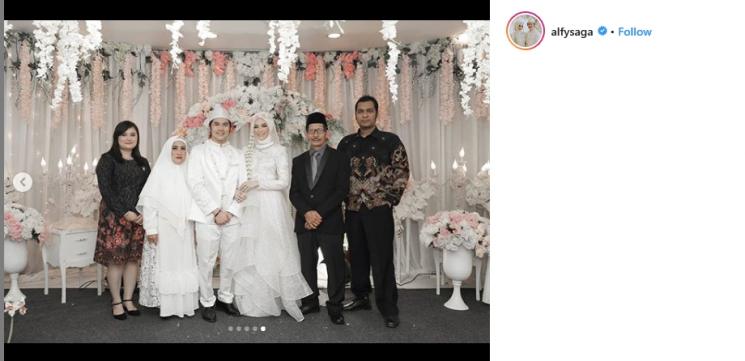 Alfy Saga dan Fatma (Instagram/@alfysaga)