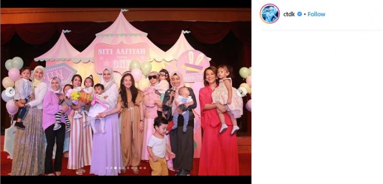 Perayaan Ulang Tahun Anak Siti Nurhaliza (Instagram/@ctdk)