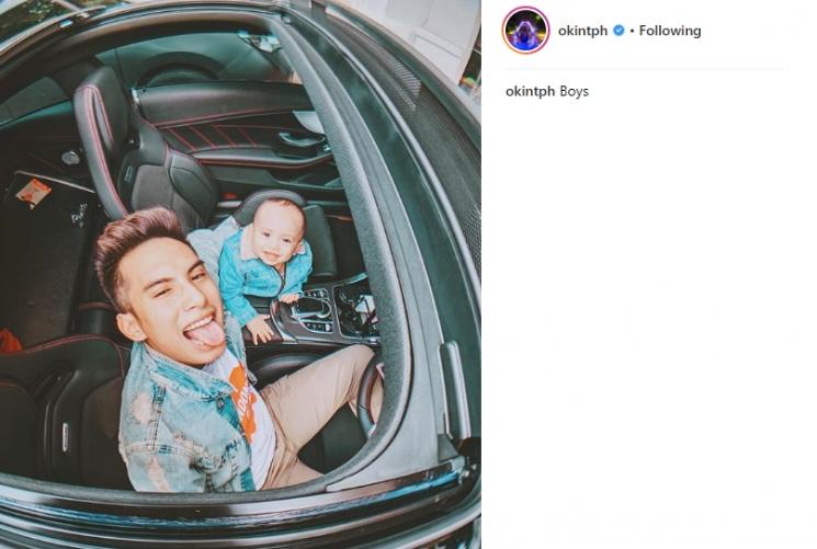 Niko Al Hakim dan Xabiru. (Instagram/@okintph)