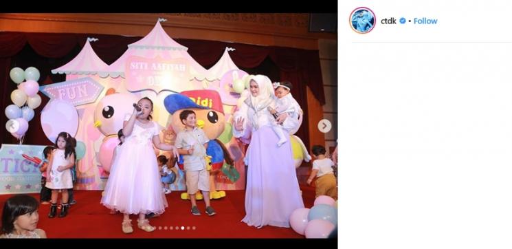Perayaan Ulang Tahun Anak Siti Nurhaliza (Instagram/@ctdk)