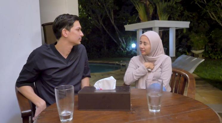 Dimas Beck dan Laudya Cynthia Bella. (Youtube/@DimBeckChannel)