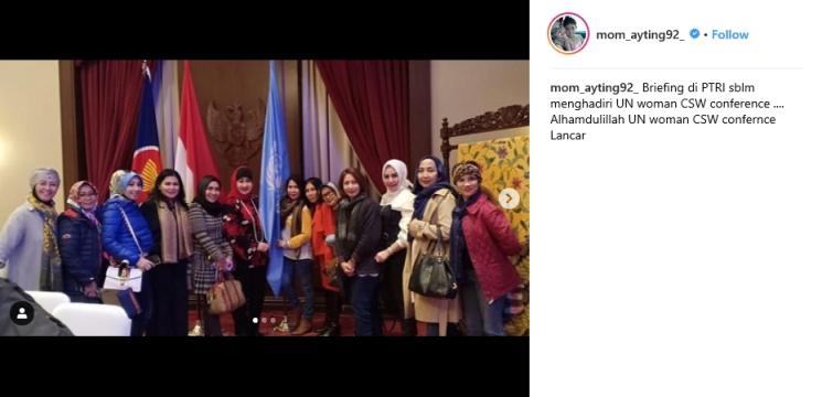 Ibunda Ayu Ting Ting (Instagram/@mom_ayting92_)