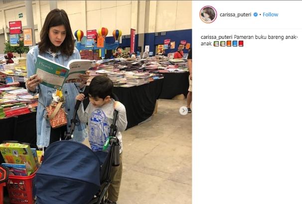  Carissa Puteri, Quenzino Acana Naif dan Zenecka Acana Naif . (Instagram/@carissa_puteri)