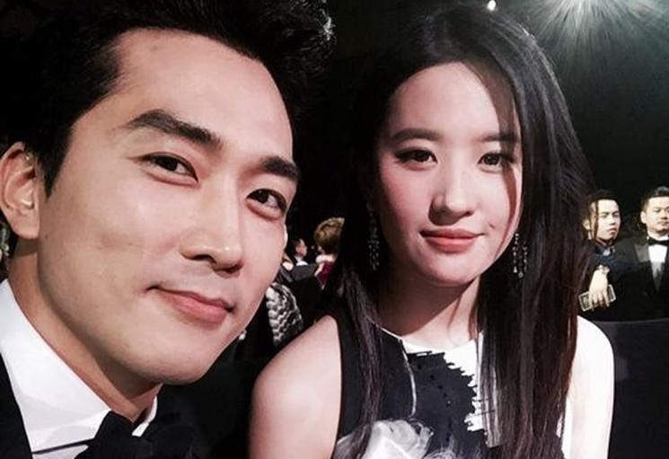 Song Seung Heon dan Liu Yi Fei. (soompi.com)