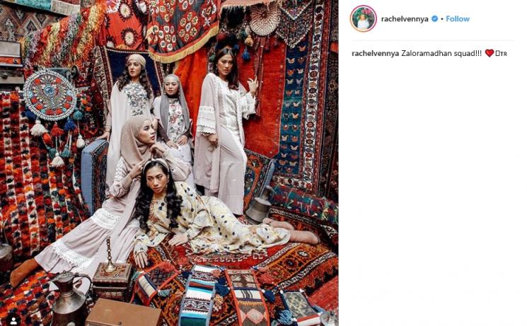 Geng Selebgram (Instagram/@rachelvennya)