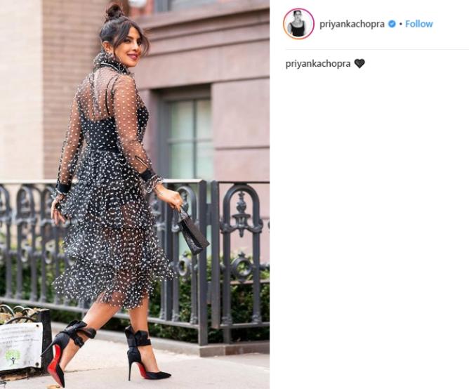 Priyanka Chopra. (Instagram/@priyankachopra)