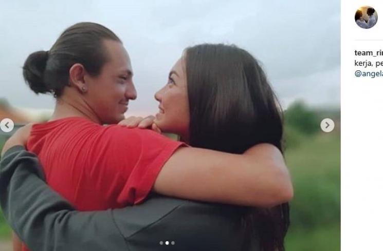 Dylan Carr dan Angela Gilsha (Instagram/@team_rimbafinny)