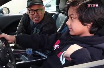 Uya Kuya Titip Pesan Ini saat Ajari Anaknya Nyetir Mobil Rp 10 M