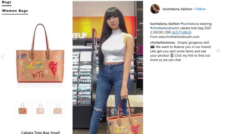 Fashion Lucinta Luna (Instagram/@lucintaluna_fashion)