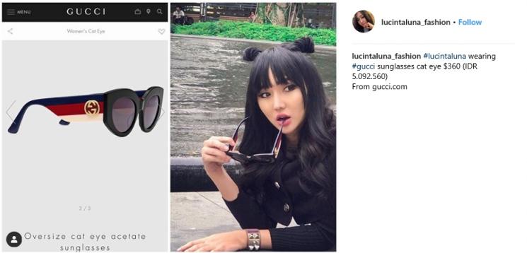 Fashion Lucinta Luna (Instagram/@lucintaluna_fashion)
