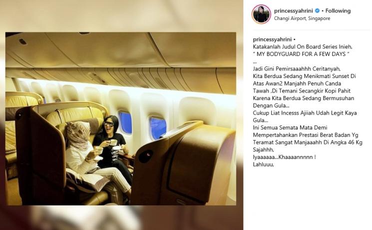 Syahrini (Instagram/@princessyahrini)