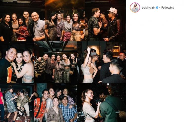 Momen pesta ulang tahun Bunga Citra Lestari. (Instagram/@bclsinclair)