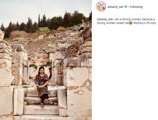 Ashanty di Turki. (Instagram/@ashanty_ash)