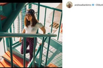 Jalani Pemotretan di Bali, Body Andrea Dian Bikin Iri