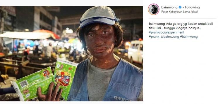 Baim Wong. (Instagram/@baimwong)