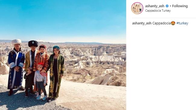 Ashanty di Turki. (Instagram/@ashanty_ash)