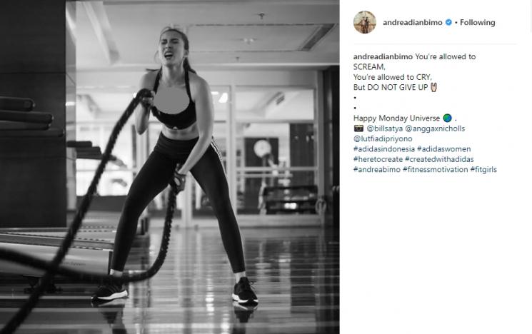 Andrea Dian. (Instagram/@andreadianbimo)