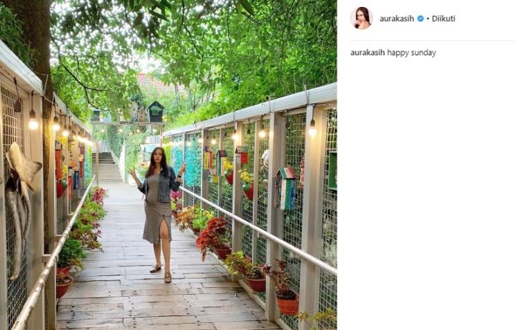 Aura Kasih. (Instagram/@aurakasih)