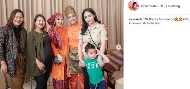 Nagita Slavina. (Instagram/@sarwendah29)