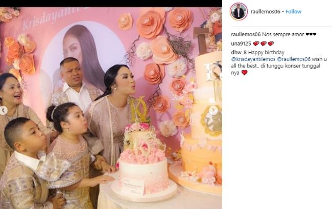 Krisdayanti. (Instagram/@krisdayantilemos)