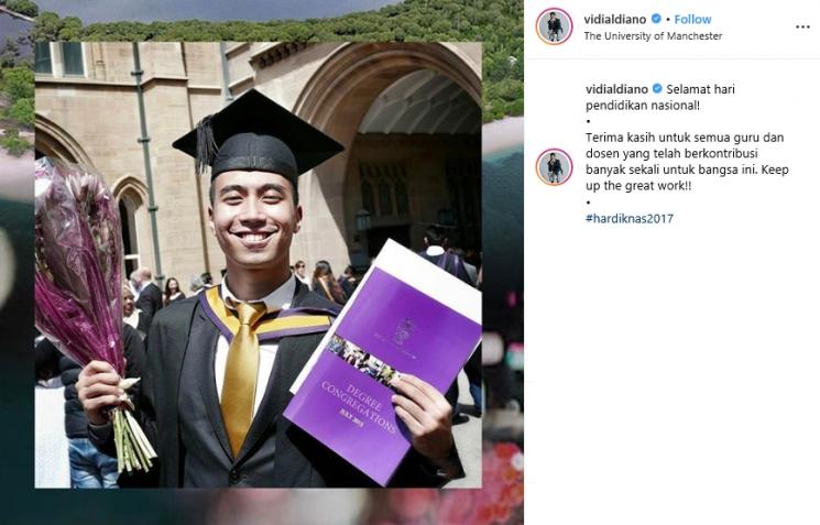 Vidi Aldiano (Instagram/@vidialdiano)
