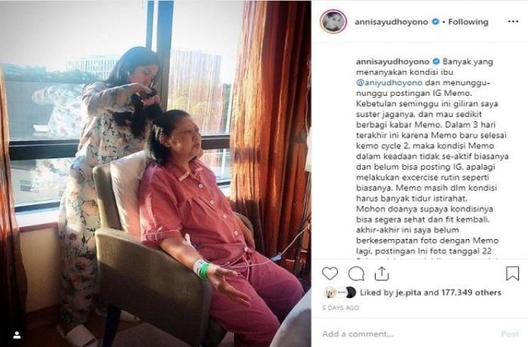 Annisa Pohan dan Ani Yudhoyono (Instagram @annisayudhoyono)