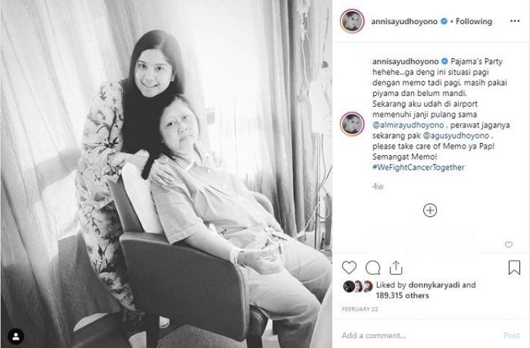Annisa Pohan dan Ani Yudhoyono (Instagram @annisayudhoyono)