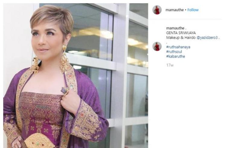 Ruth Sahanaya. (Instagram/@mamauthe)