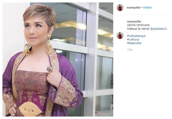 Ruth Sahanaya. (Instagram/@mamauthe)