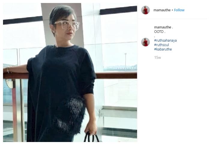 Ruth Sahanaya. (Instagram/@mamauthe)
