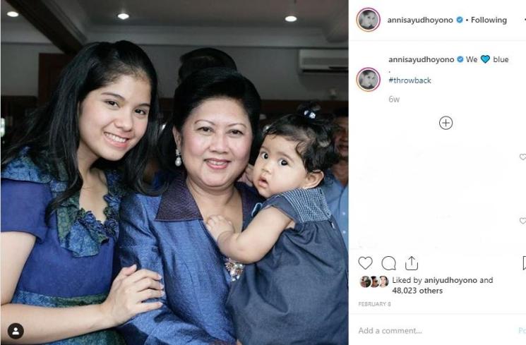 Annisa Pohan dan Ani Yudhoyono (Instagram @annisayudhoyono)