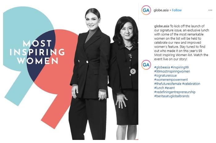 Luna Maya. (Instagram/@globe.asia)
