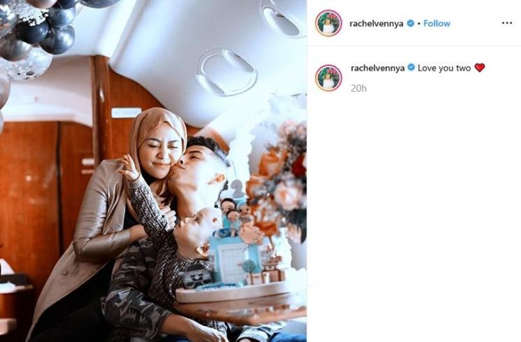 Rachel Vennya dan Niko Al Hakim (Instagram/@rachelvennya)