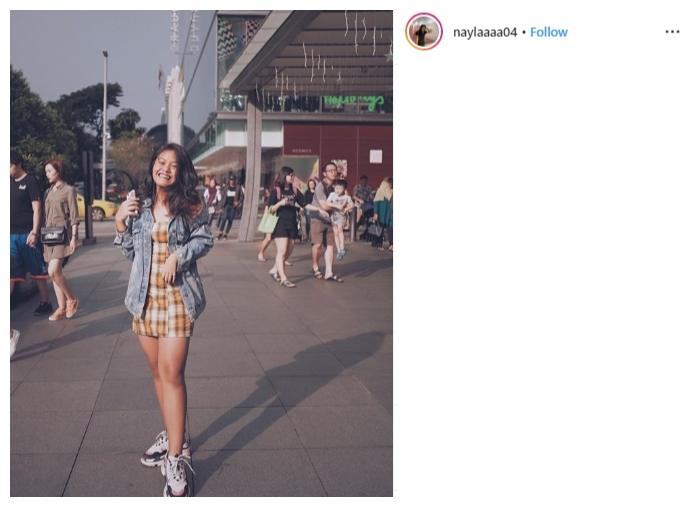 Nayla Ayu, putri Eko Patrio. (Instagram/@naylaaaa04)